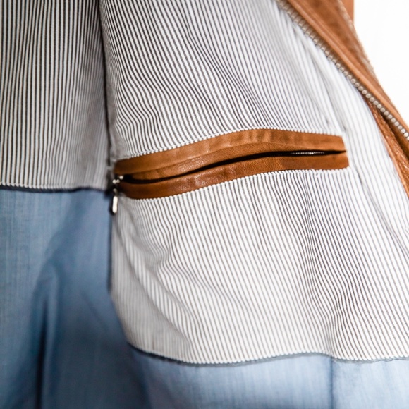 Hugo Boss Leather Jacket - Brown - 42R (L) - Picture 10 of 16